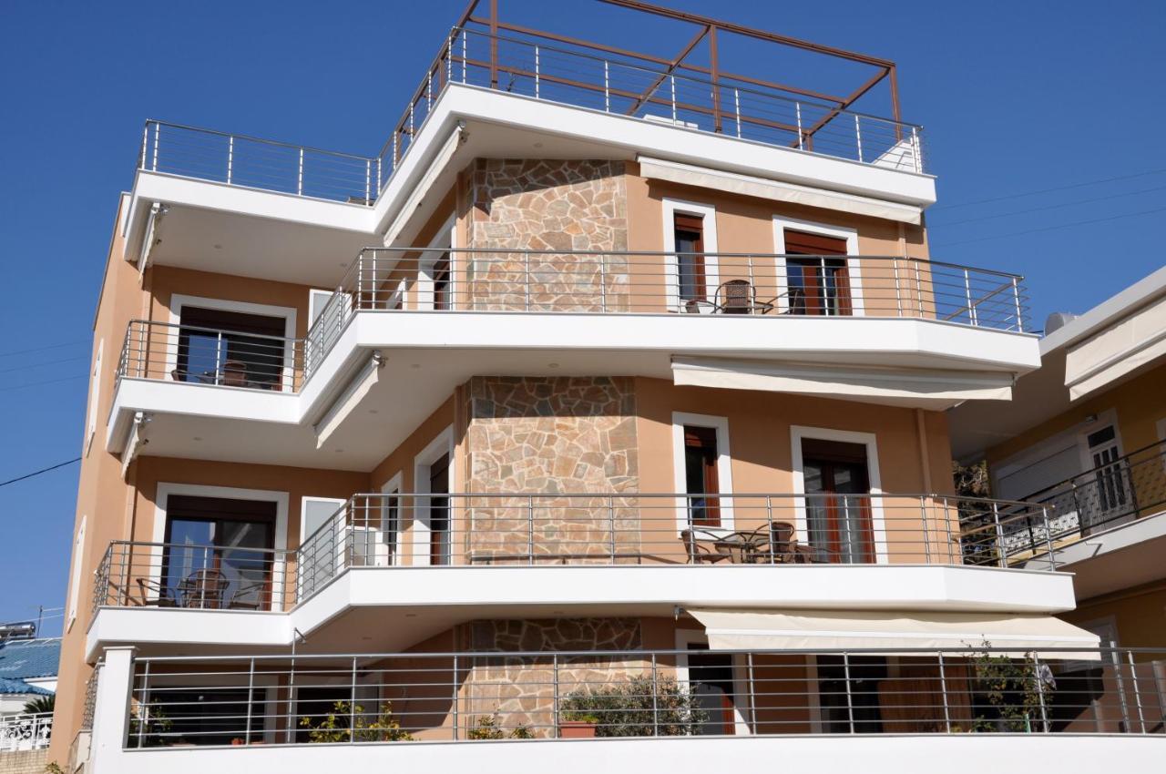 Alkioni'S Nest Apartments อาร์คูดี ภายนอก รูปภาพ
